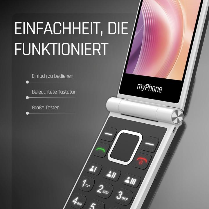 Actual product image Myphone Cell phone Tango2 (Black) Dual SIM 3.5" IPS 128MB/48MB/4G (3.50")