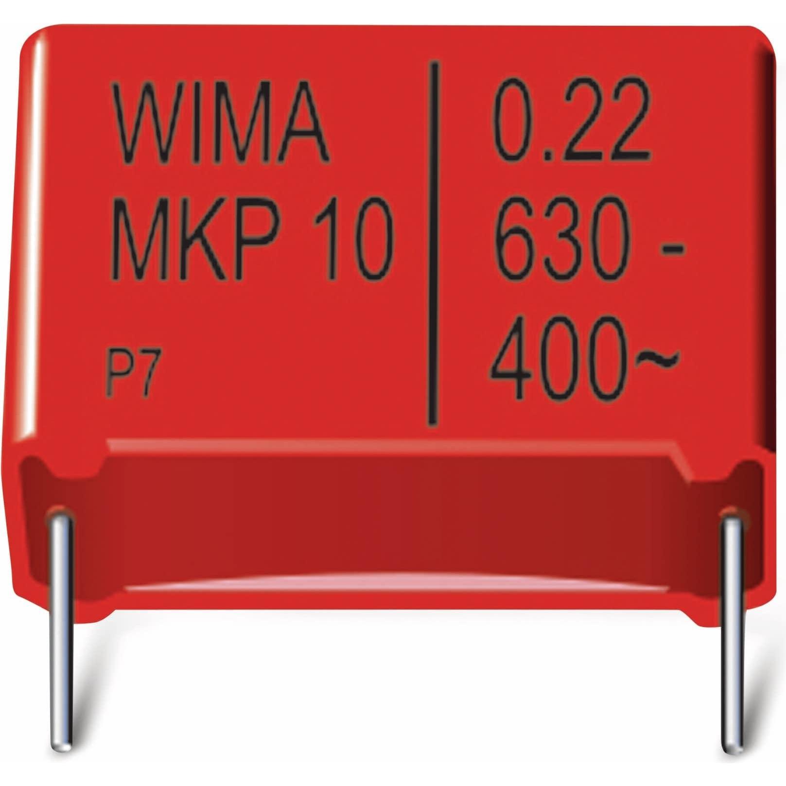 WIMA Folienkondensator, MKP1G022203C00KSSD, 0,022UF, 400V, Kondensator