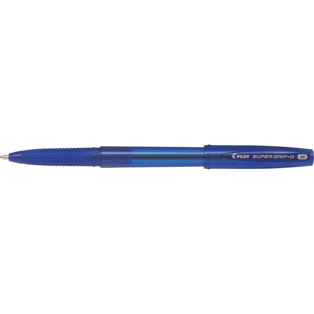 Pilot, Schreibstifte, Kugelschreiber SUPER GRIP G, blau (Blau, 1 x)