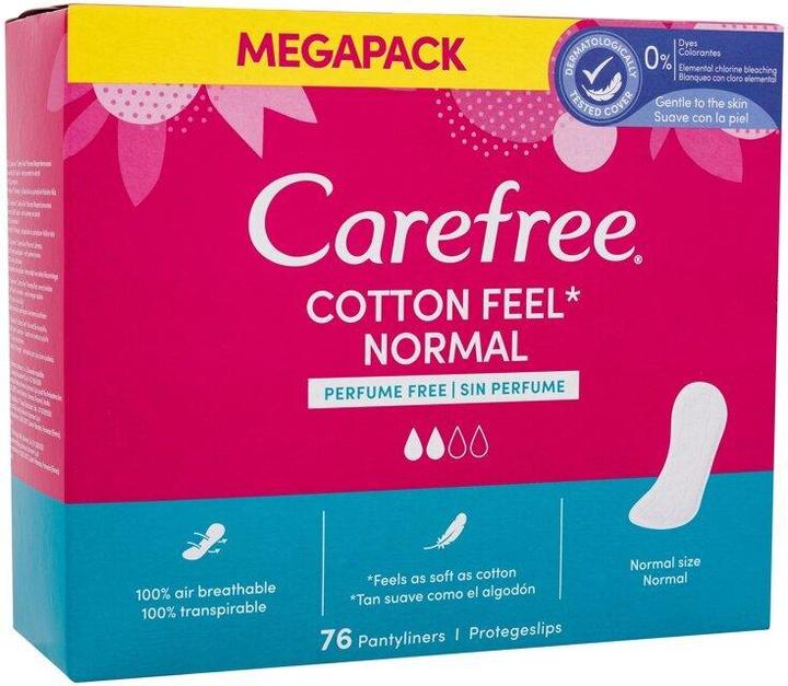 Carefree Cotton liners with cotton extract (L) (1 x)