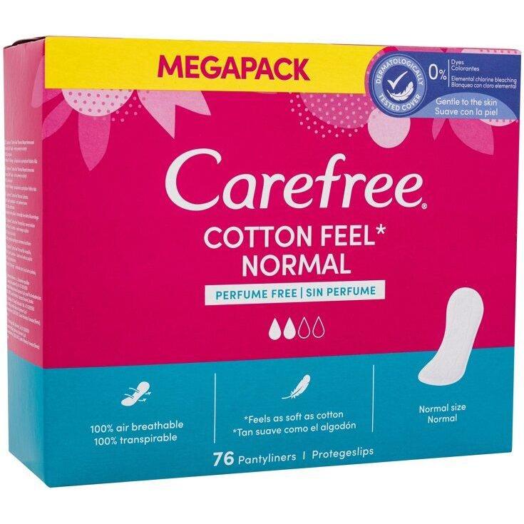 Carefree, Binden, Cotton liners with cotton extract (L) (1 x, Slipeinlagen)