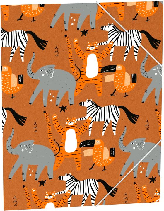 Actual product image Roost Elasticated folder Ec-oooh! A4 529466 Animals (A4)