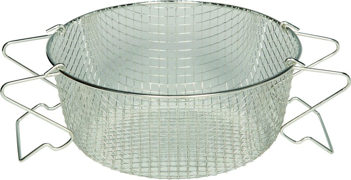 Immagine prodotto Riess Padella per patatine fritte con inserto (20 cm, Padella per friggere, Acciaio inossidabile)