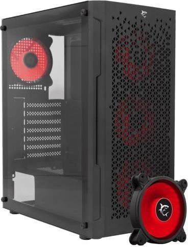 Shark BULLET BLACK, PC CASE + 4 Fan DASH, Black (GCC-2302) (ATX, ITX)