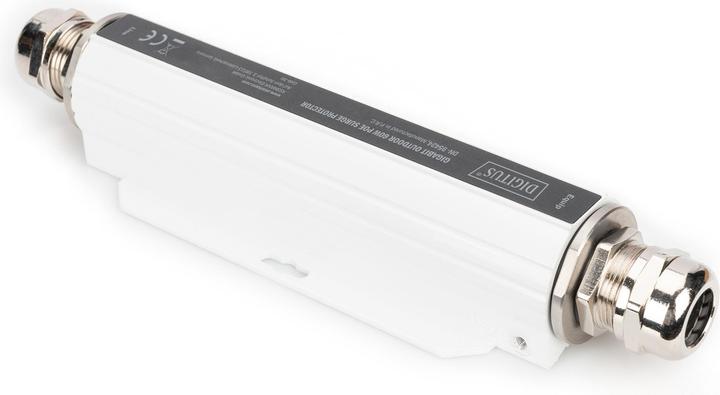Actual product image Digitus Gigabit Outdoor 60W PoE Surge Protector (Overvoltage protection adapter)