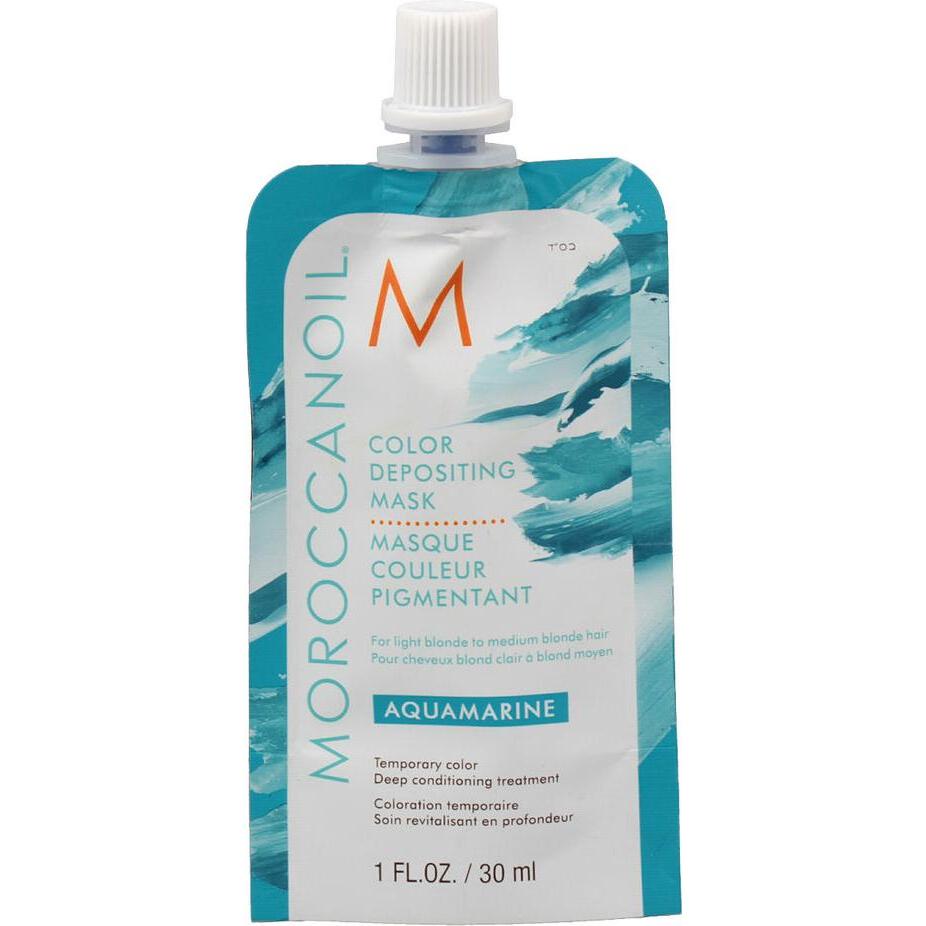 Moroccanoil, Haarmaske, Color Depositing Mask Aquamarine (30 ml)