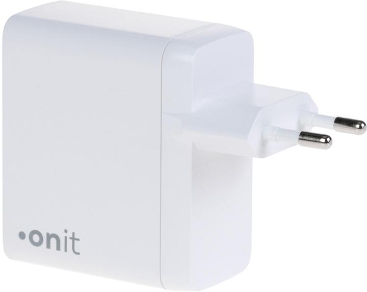Produktbild Onit USB-Wandladegerät Trial QC5.0 120 W GaN Weiss (120 W, 3 Ports)