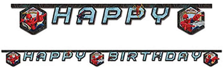 Image du produit Procos Joyeux anniversaire Spiderman