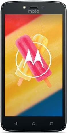 Actual product image Motorola Moto C Plus (16 GB, Starry Black, 5", Hybrid Dual SIM, 8 Mpx, 4G)