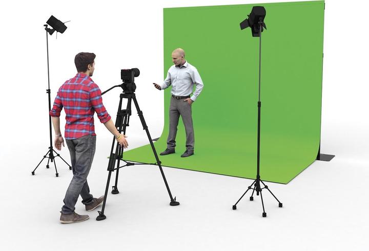 Actual product image Wentex P&D Chromakey Curtain 300(h) x 290(w)