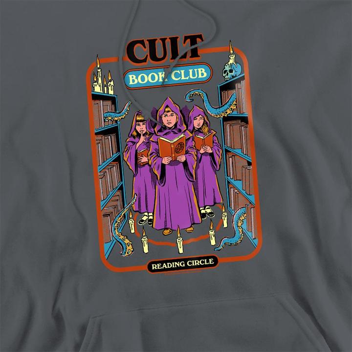 Produktbild Steven Rhodes Cult Book Club Kapuzenpullover (L)