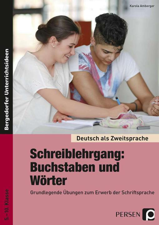 Produktbild Schreiblehrgang: Buchstaben und Wörter - Sek I (Deutsch, Karola Amberger, 2016)