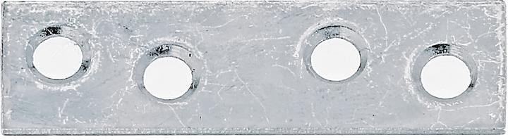 Immagine prodotto GAH Connettore piatto Lunghezza 50 mm Larghezza 14 mm Spessore 1,75 mm Acciaio zincato sendzimir Numero (Connettori piatti, 1 pz.)