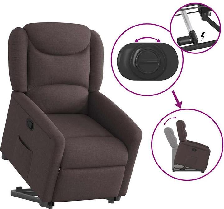 Produktbild vidaXL Relaxsessel mit Aufstehhilfe