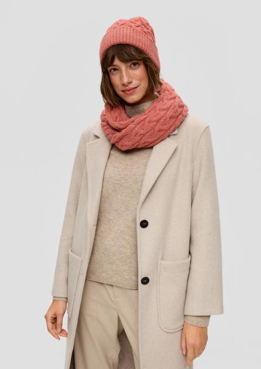 Produktbild S.Oliver Mütze Strickmütze aus Baumwollmix