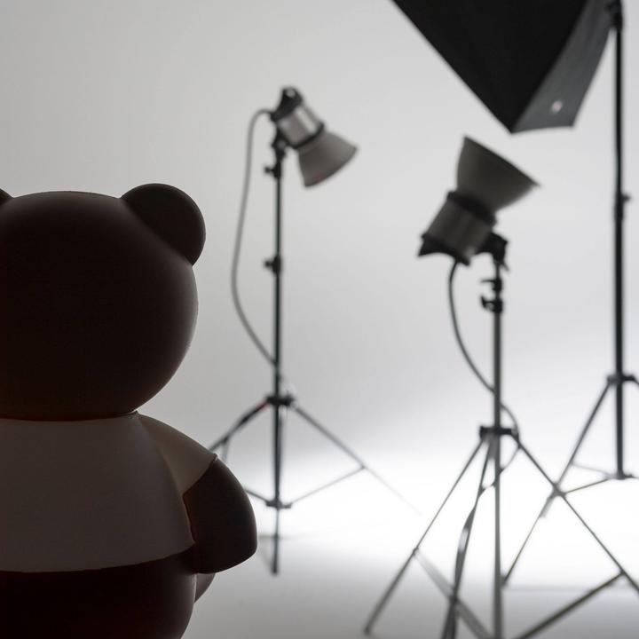 Actual product image Kartell Toy by Moschino table lamp