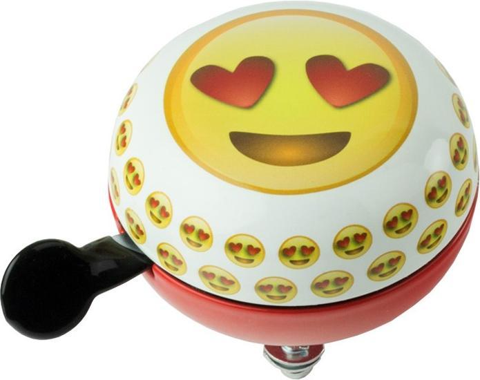 Produktbild Widek Fahrradklingel DING DONG EMOTICONS Herz Augen 1St. (NEU)