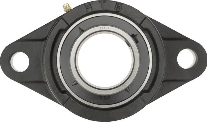 Productafbeelding UBC Bearing Flenslager UCFL, gietijzeren behuizing UCFL 205 Boringdiameter 25 mm Gatafstand 99 mm