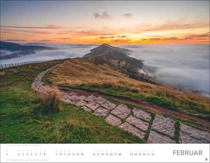 Actual product image Auf Traumpfaden Posterkalender 2026 (44 x 34 cm)