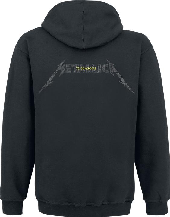 Produktbild Metallica 72 Seasons Charred Logo (Hoodie) (M)