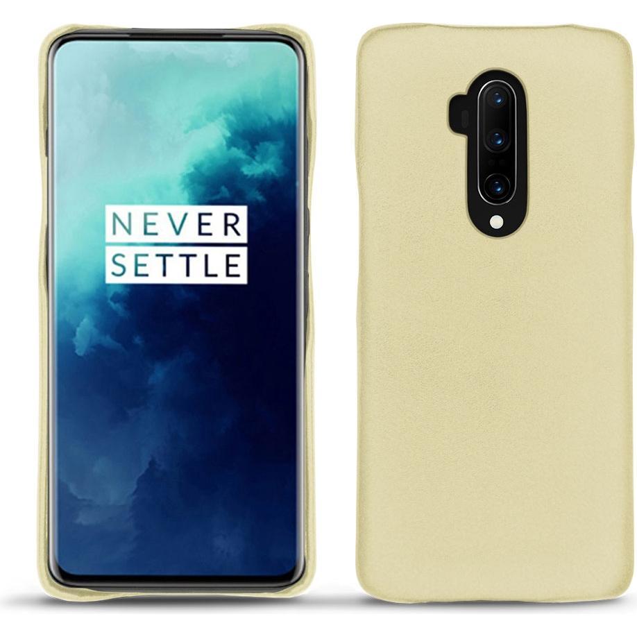 Noreve Lederschutzhülle (OnePlus 7T Pro), Smartphone Hülle, Beige