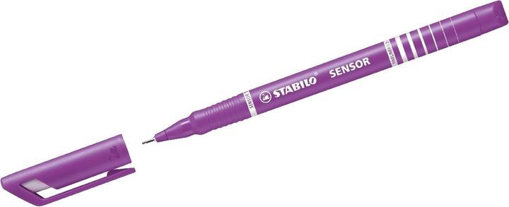 Immagine prodotto STABILO SENSOR F Finliner con affilatore a molla (Purple, 1 x)