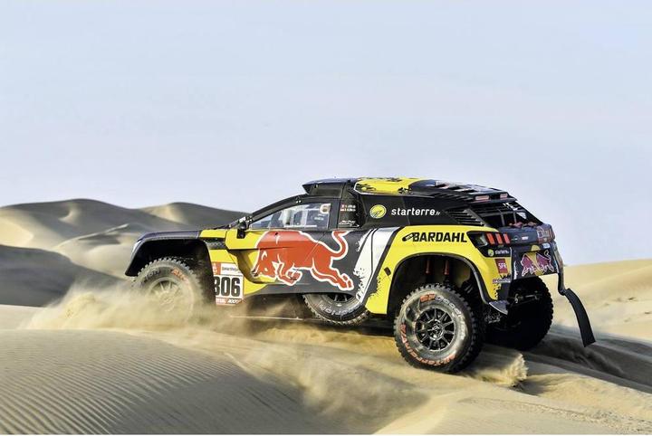 Produktbild Carson 1:16 RC Peug.Rally 3008 DKR LOEB 19 100% (RTR Ready-to-Run)