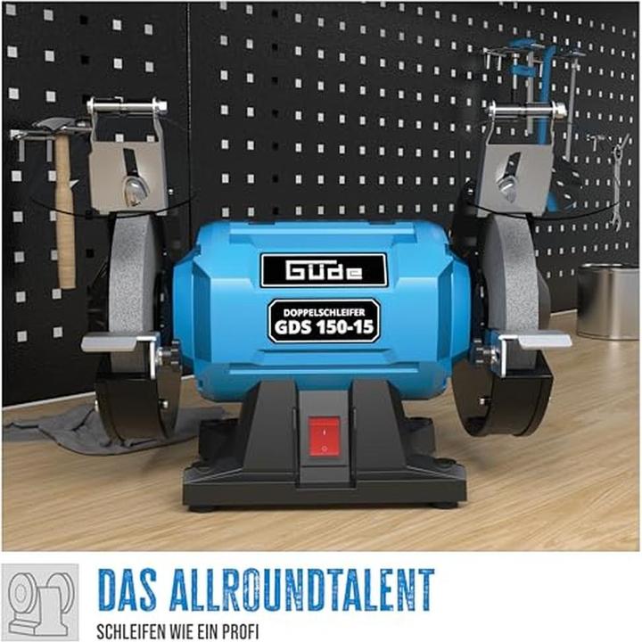Produktbild Güde Doppelschleifer GDS150-15 (Doppelschleifer, 250 W)