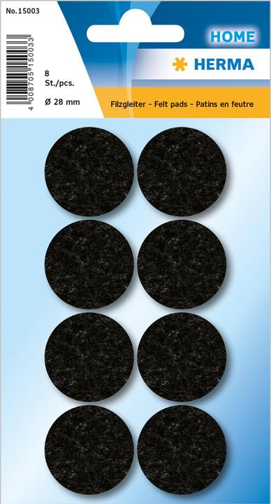 HERMA Filzgleiter (Filzgleiter, 8 Stück)