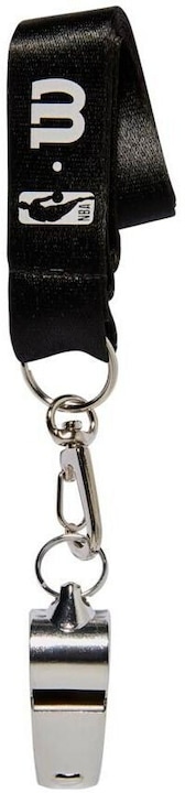 Actual product image Wilson Nba Brass Whistle With Lanyard