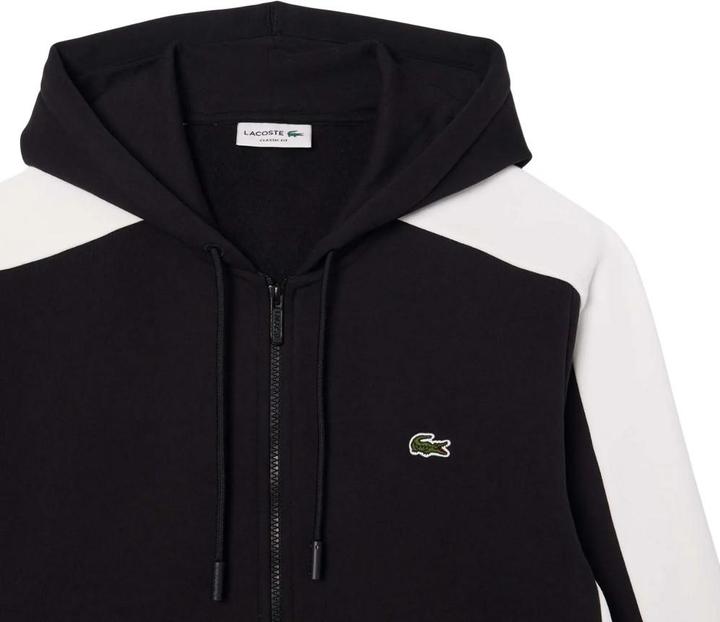 Actual product image Lacoste Mens Colour Block Full Zip Hoodie (S)