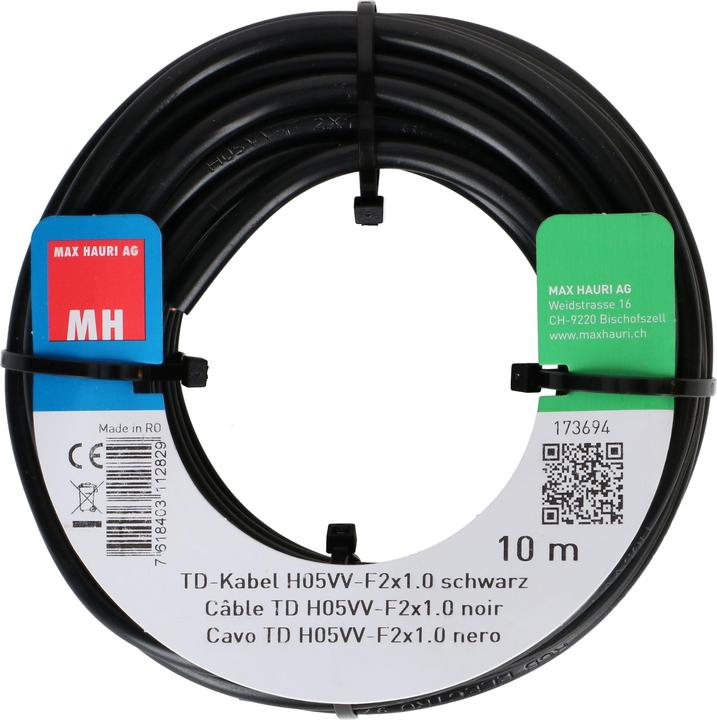 Produktbild Max Hauri TD-Kabel H05VV-F2X1.0 (10 m)