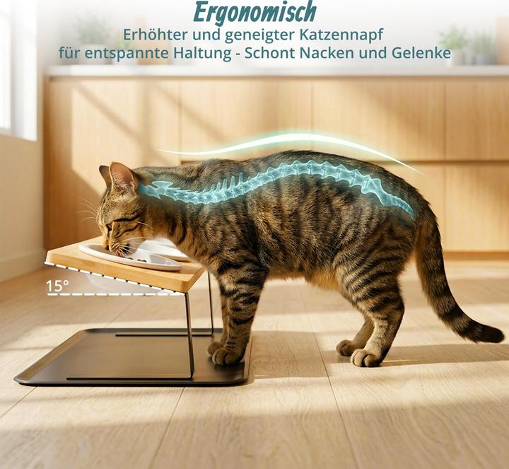 Produktbild Relaxdays Katzennapf (60 cl)