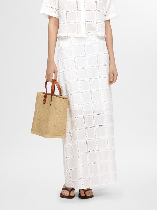 Image du produit Selected Femme Maxijupe en coton (42)