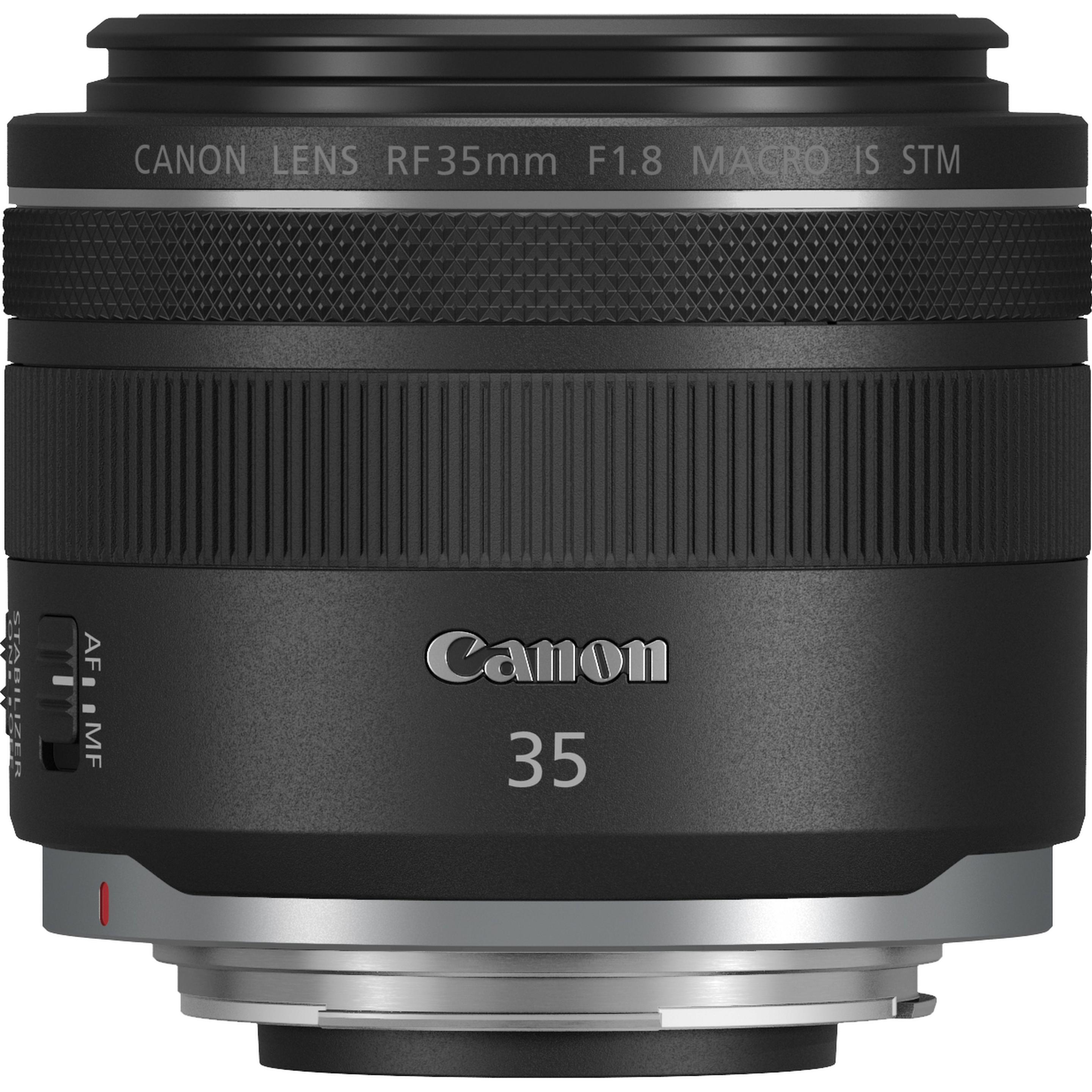 Canon RF 35mm f/1.8 IS Macro STM (Canon RF, Vollformat), Objektiv, Schwarz