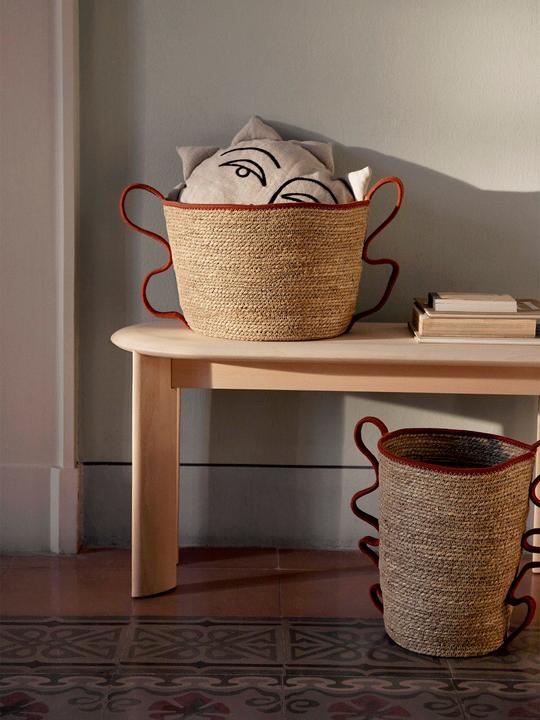 Actual product image Ferm Living Verso Baskets (2 x, Ø 34 x 31 cm)