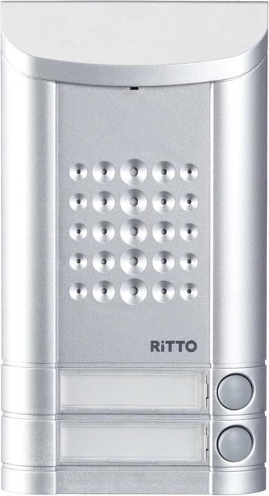 Actual product image APC Door station 2 buttons white aluminium 1271942