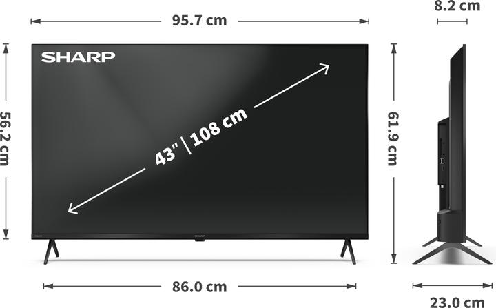 Produktbild Sharp 43HL4265E (43")