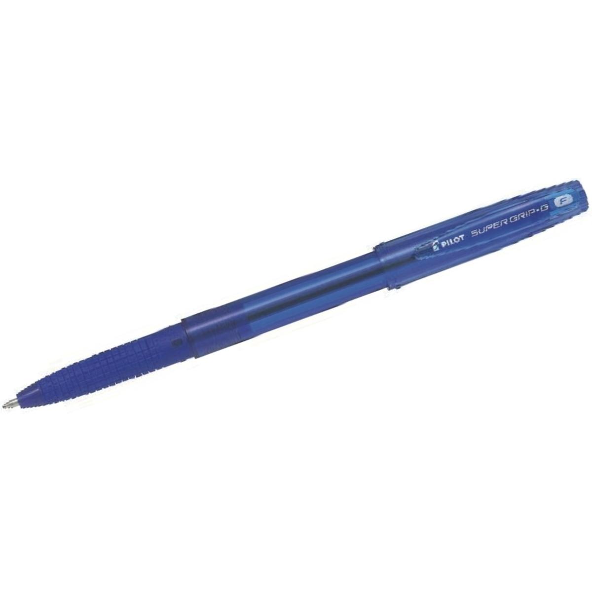 Thumbnail - Pilot, Schreibstifte, Kugelschreiber SUPER GRIP G, blau (Blau, 1 x)