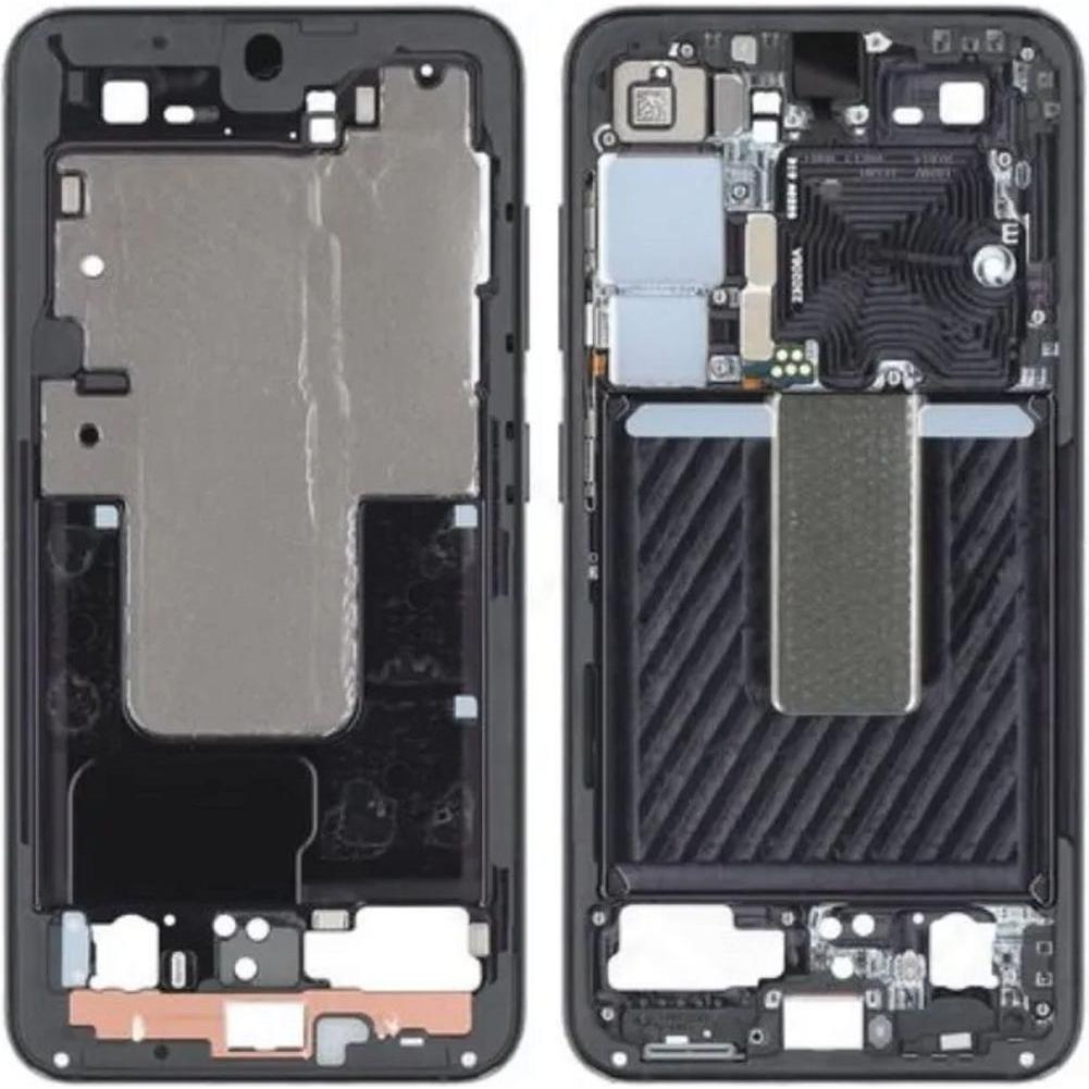 Samsung Galaxy S23 LCD Frame - Black (Galaxy S23), Mobilgerät Ersatzteile, Schwarz