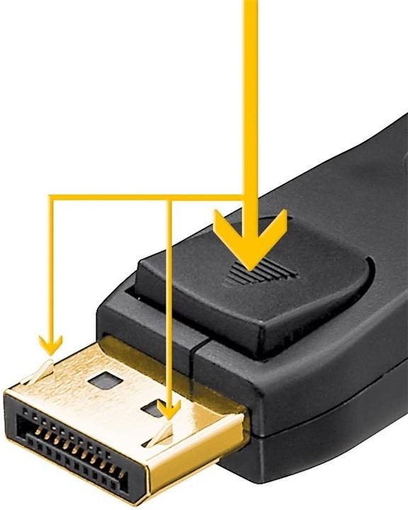 Actual product image Goobay DisplayPort – DisplayPort (2 m, DisplayPort)