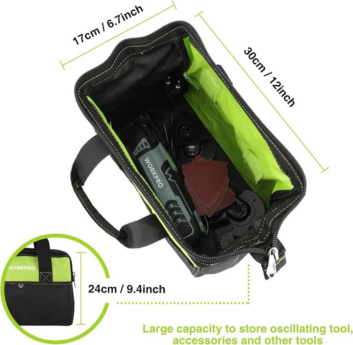 Produktbild Workpro Multifunktionswerkzeug mit Zubehör-Set