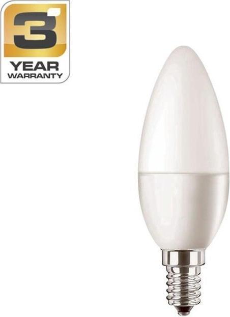 Energy Label Standart LED BULB B35 4.9W E14 2700K 470LM PL/MAT (E14, 470 lm, 1x)