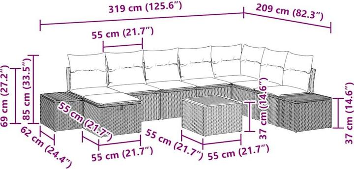 Produktbild vidaXL Rodney