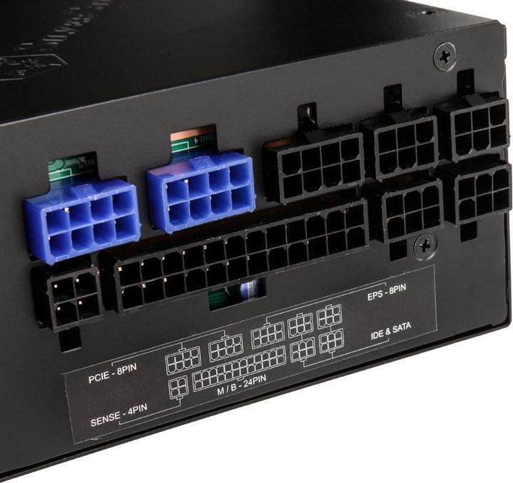 Actual product image Silverstone SST-SX800-LTI SFX-L Power Supply 80 PLUS Titanium, modular - 800 Watt (800 W)