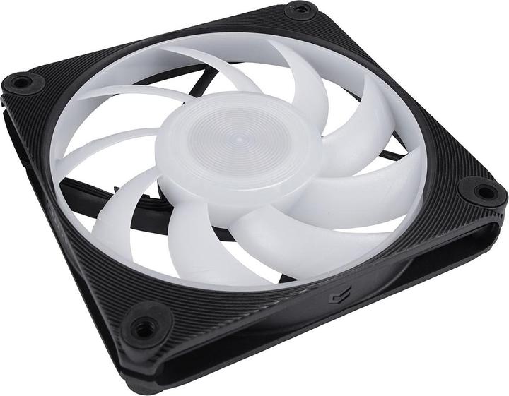 Actual product image In Win InWin AM120S RGB PWM fan 3-pack - 120mm, black (120 mm, 3 x)