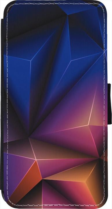 Actual product image PhoneLook Cover Wallet black Abstract Triangles (Apple iPhone 7)