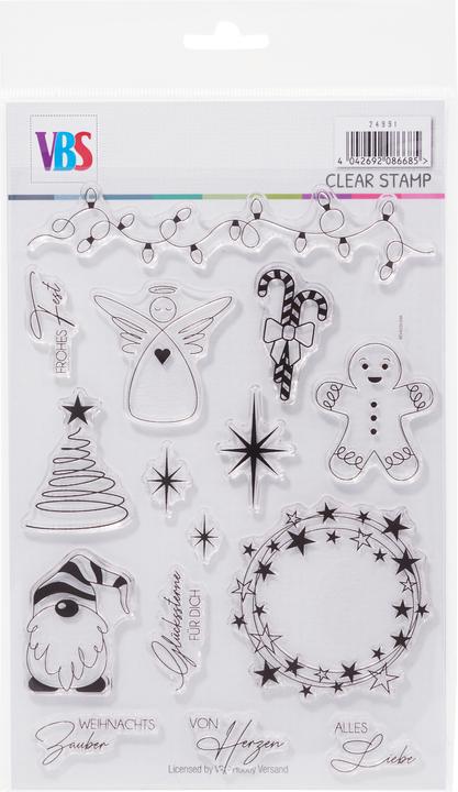 Actual product image VBS Silicone stamp "Christmas magic"