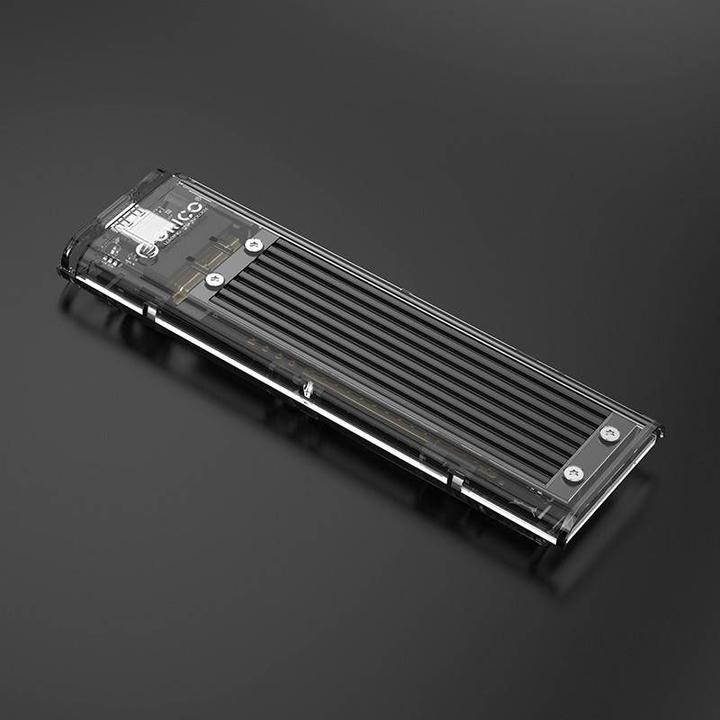 Produktbild Orico Enclosure SDD M.2, NVME, USB-C 3.1 Gen.2, 10Gbps (black) (M.2)