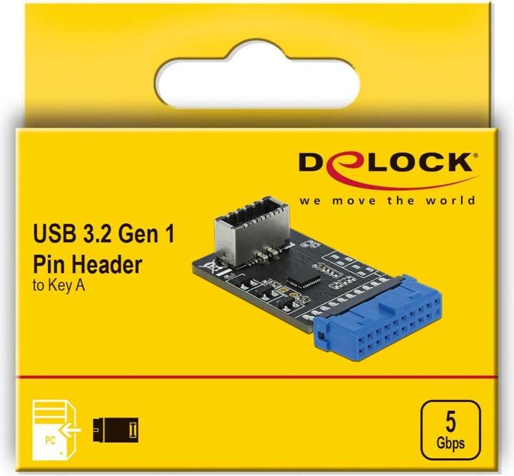 Produktbild Delock USB 3.0 zu (0.04 m, USB 3.2 Gen 1, 5 W)